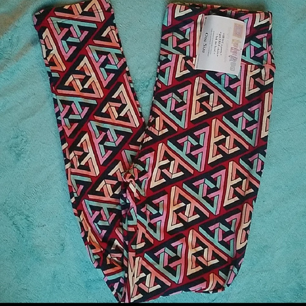 Legging (Lularoe) BEAUTIFUL FALL COLORS  OS